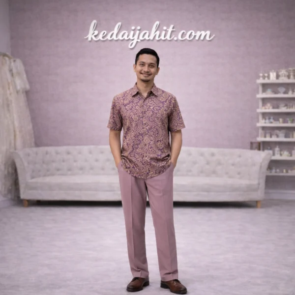 Tempahan Jahitan Lelaki Custom – Baju Batik Kemas | Kedaijahit Ampang