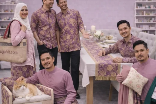 tempahan jahitan pelbagai custom untuk raya wedding dan rumah baru
